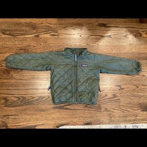 Patagonia kids nano puff jacket 2t green